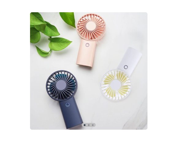 Mini ventilador - BLANCO: BLANCO